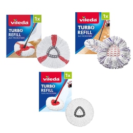 Vileda Turbo Classic, 2in1 & 3in1 Refill - Trio Bundle