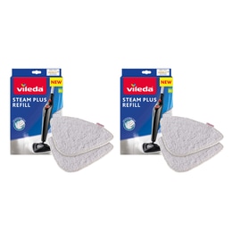 Vileda Steam Mop Refill - 2 Pack Bundle