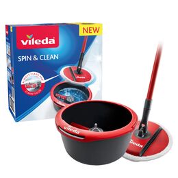 Vileda Spin & Clean Mop | Always clean mop pad